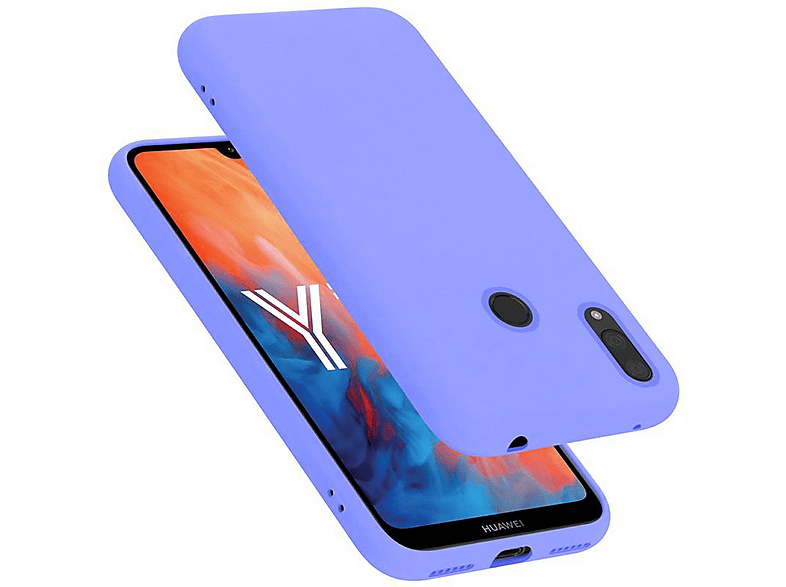 Cadorabo Tempered Glass Compatible with Huawei Y7 2019 in HIGH Transparency - Screen Protection 3D Touch Compatible with 9H Hardness - Bulletproof Display Saver