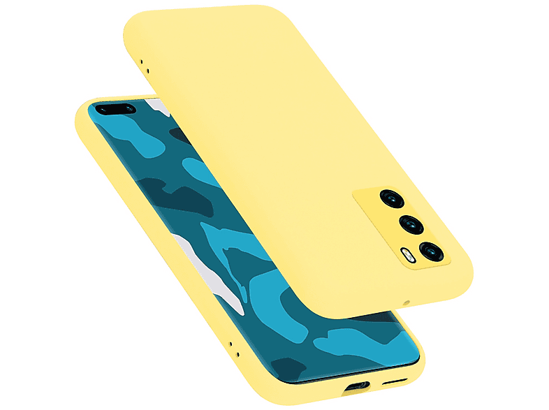 Funda | CADORABO Funda Protectora IMD TPU Color Mármol, Compatible Con Huawei P40 PRO / P40 PRO