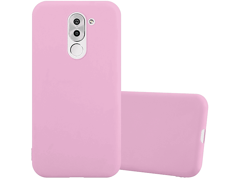 CADORABO Hülle im TPU Candy Style, Backcover, Huawei, MATE 9 LITE / GR5 2017 / Honor 6X, CANDY ROSA