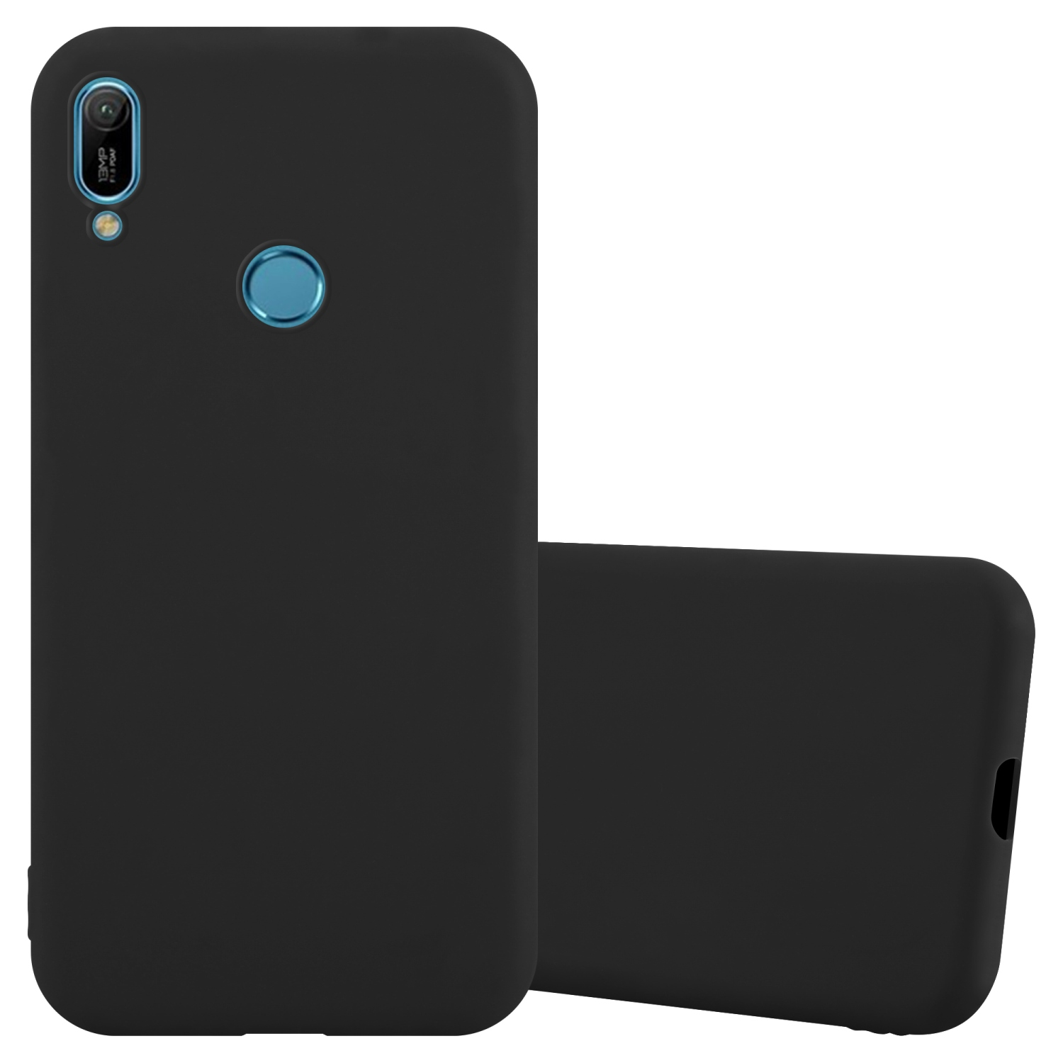 CADORABO Hülle im TPU Candy 2019, SCHWARZ Huawei, Style, Y6 CANDY Backcover
