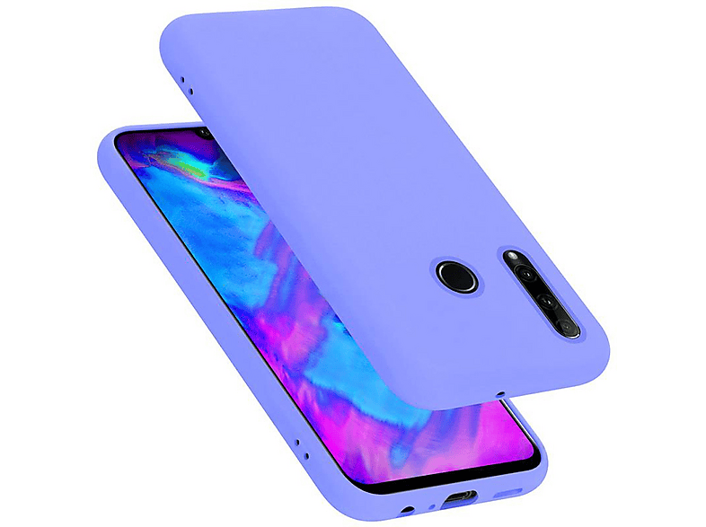 Cadorabo Custodia Morbida In TPU Per Honor 10i / 20i / 20 Lite / Huawei Enjoy 9s, Colore Candy Rosso, Sottile E Antiurto