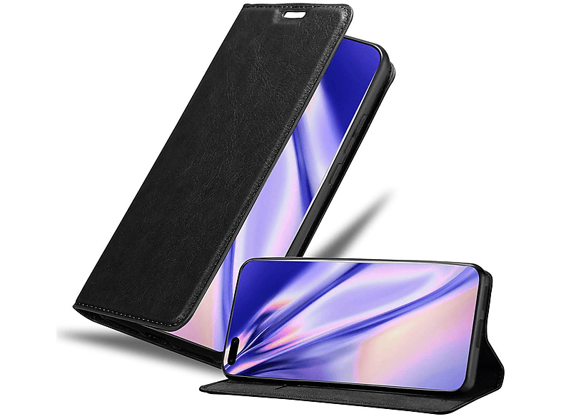 Cadorabo Custodia Libro per Huawei P40 Pro + in AZZURRO