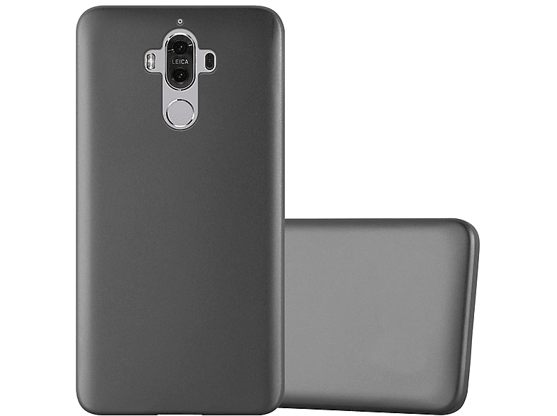 Cadorabo Custodia per Huawei P9 LITE in FROST ROSSO - Morbida Cover Protettiva Sottile di Silicone TPU con Bordo Protezione - Ultra Slim Case Antiurto Gel Back Bumper Guscio