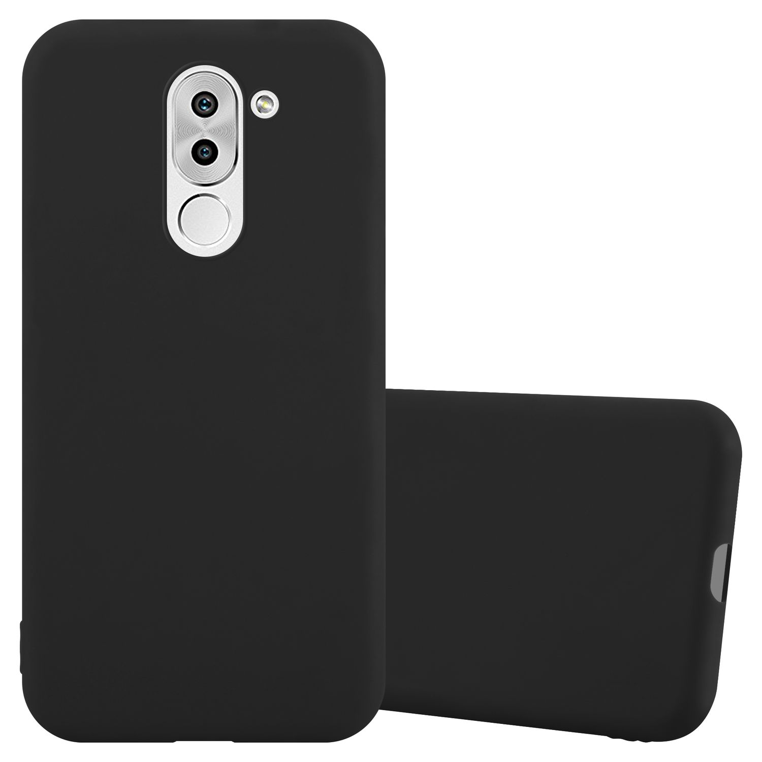 CADORABO Hülle CANDY TPU / Candy im GR5 Honor Style, MATE 6X, / Huawei, LITE Backcover, 9 2017 SCHWARZ