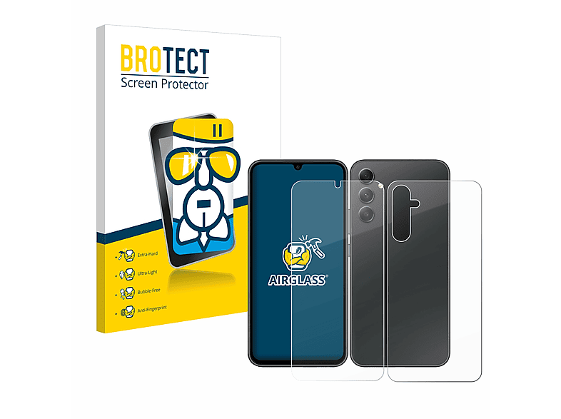 klare 5G) Galaxy Samsung Airglass A34 Schutzfolie(für BROTECT