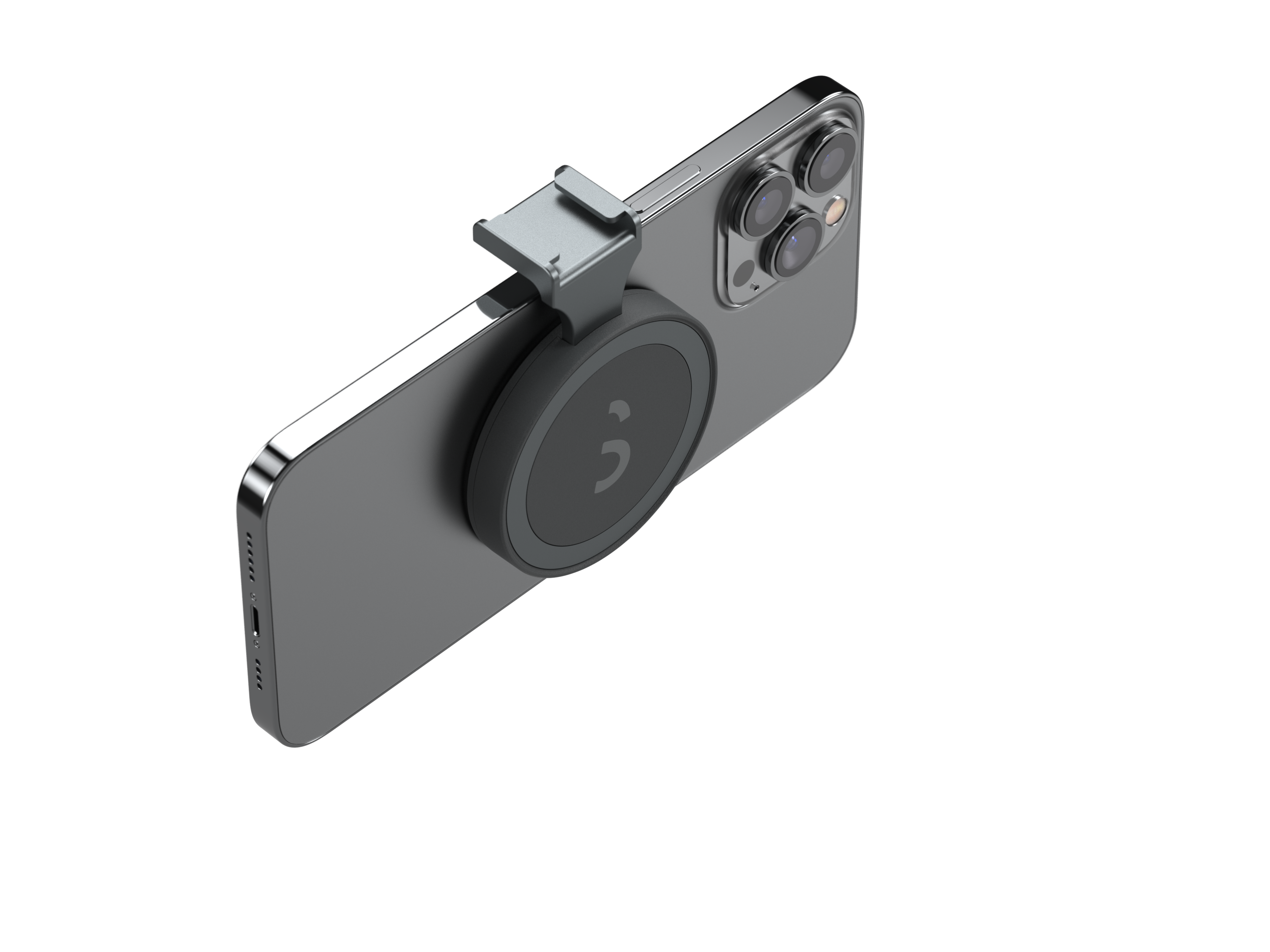 MagSafe Midnight, mit durch oder Magnetische passend SnapShoe, des SHIFTCAM für Blitzschuhhalterung, alle magnetischen Aufklebers Smartphones Verwendung