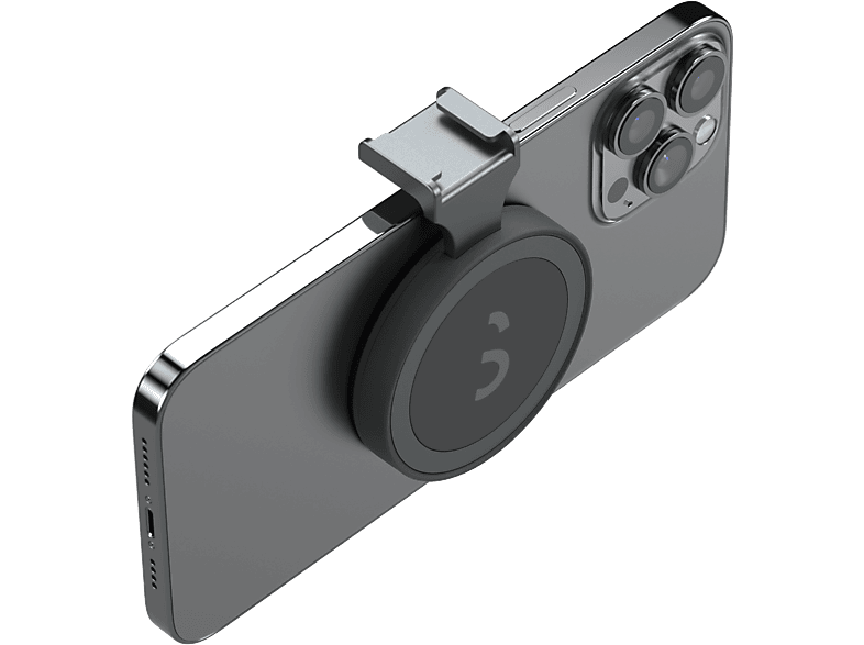 MagSafe Midnight, mit durch oder Magnetische passend SnapShoe, des SHIFTCAM für Blitzschuhhalterung, alle magnetischen Aufklebers Smartphones Verwendung