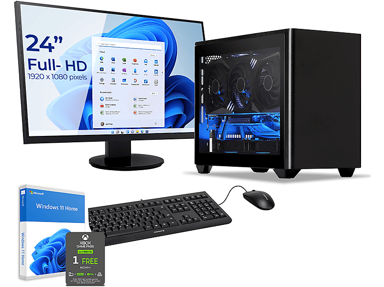 SEDATECH Intel i911900K mit Wasserkühlung, PCdesktop mit Intel i9
