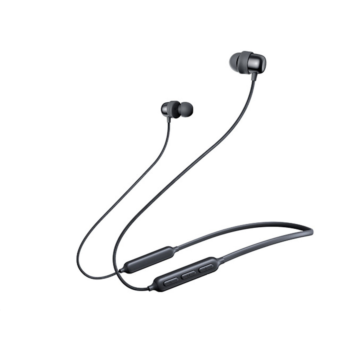 BRIGHTAKE Bluetooth Neckband Begleiter – für Bluetooth-Kopfhörer Kopfhörer Der Sportler!, Perfekte Schwarz Drahtlose