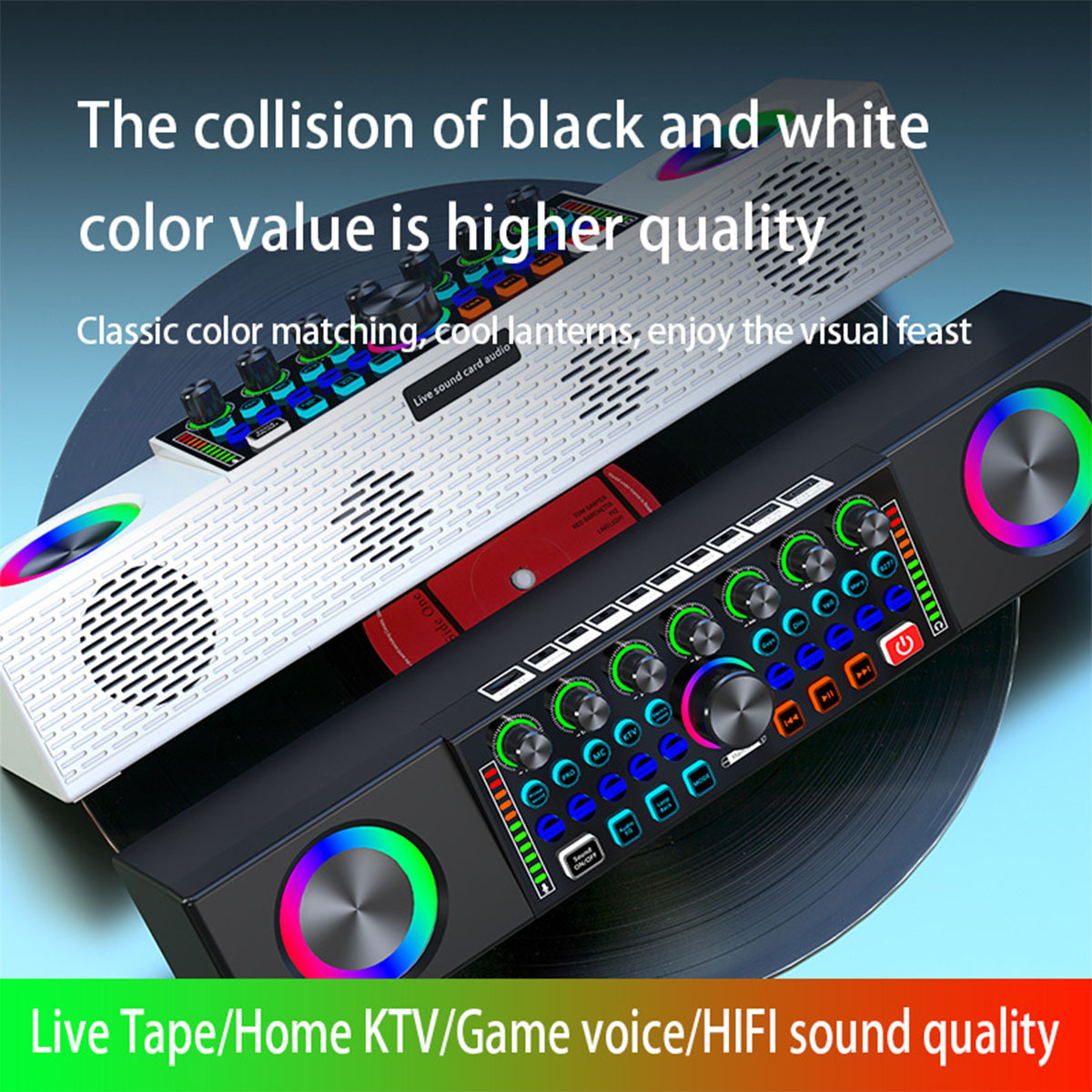 für Live All-in-One Klang Card: Ihre BRIGHTAKE Performance, Soundkarte Professioneller Sound Externe