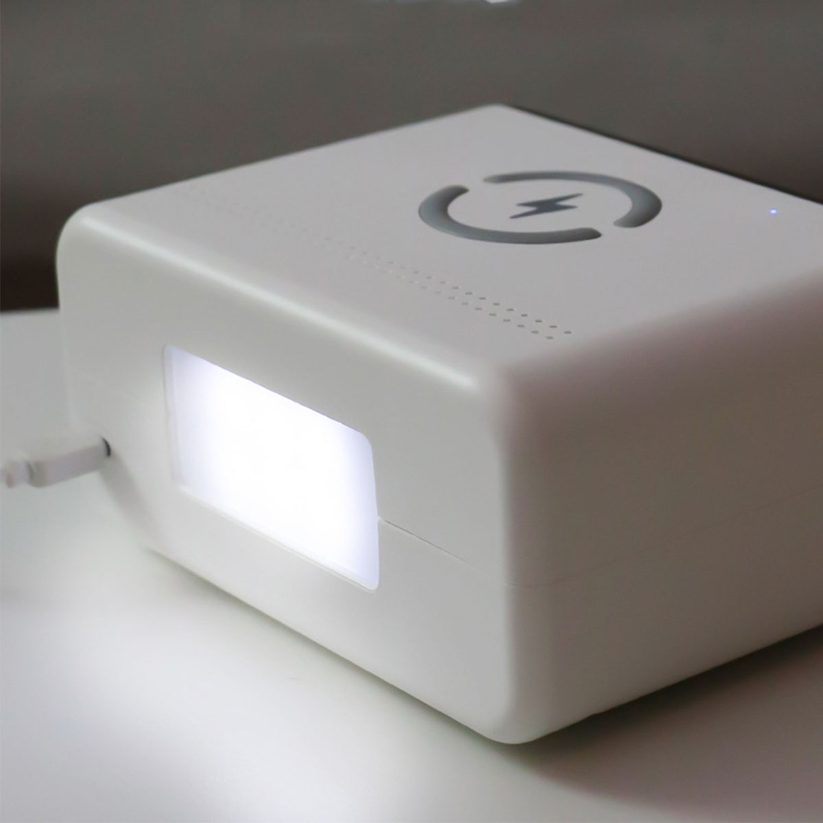 Weiß Schnellladung, Großanzeige: Smarte Nachtlicht BRIGHTAKE Lautsprecher, Bluetooth Lautsprecher,