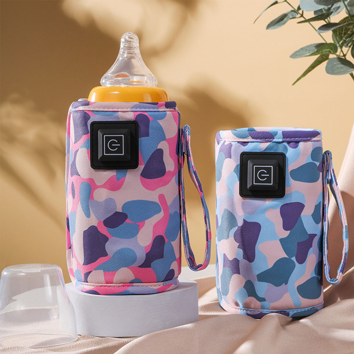 BRIGHTAKE Tragbare Camouflage - Flaschen Die für Becherhülsen Schwarz Lösung perfekte für unterwegs Thermostat-Hülle