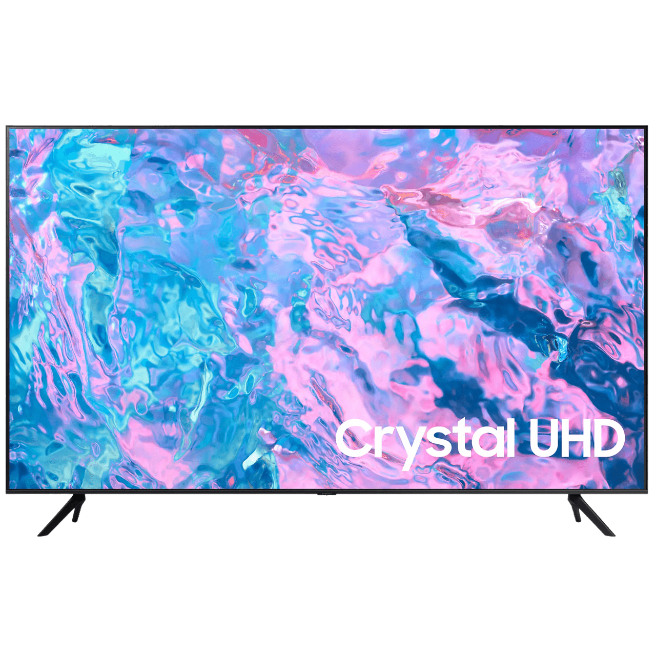 SAMSUNG Crystal UHD CU7100 (2023) 50 SMART / (Flat, UHD 50 LED Zoll 4K, TV TV) 125 cm, Zoll