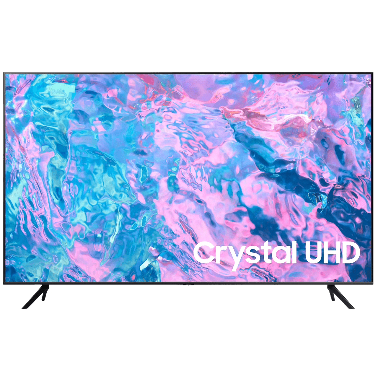 SAMSUNG Crystal UHD CU7100 (2023) 50 SMART / (Flat, UHD 50 LED Zoll 4K, TV TV) 125 cm, Zoll