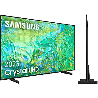 TV LED 43" - SAMSUNG 43CU8072, UHD 4K, Smart TV, Negro