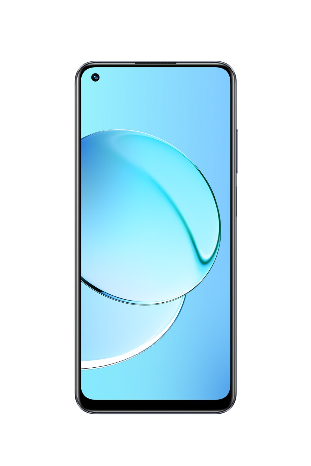 Blauer Farbverlauf auf dem Telefonbildschirm.