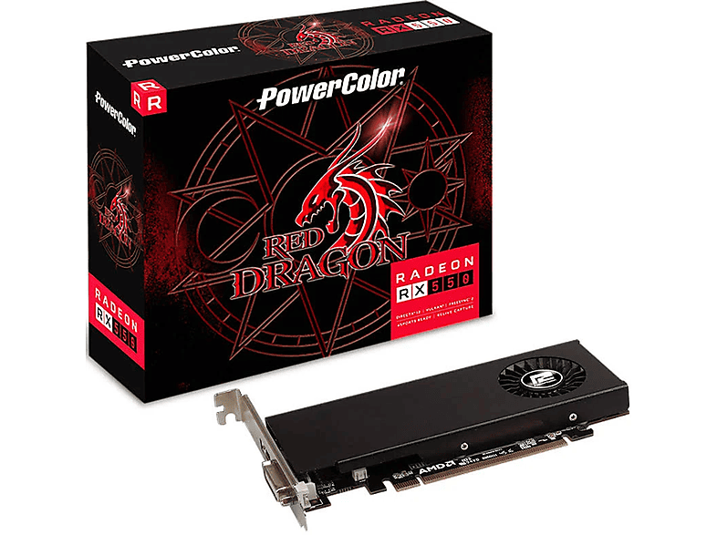 Tarjeta gráfica - POWERCOLOR AXRX 550 4GBD5-HLE