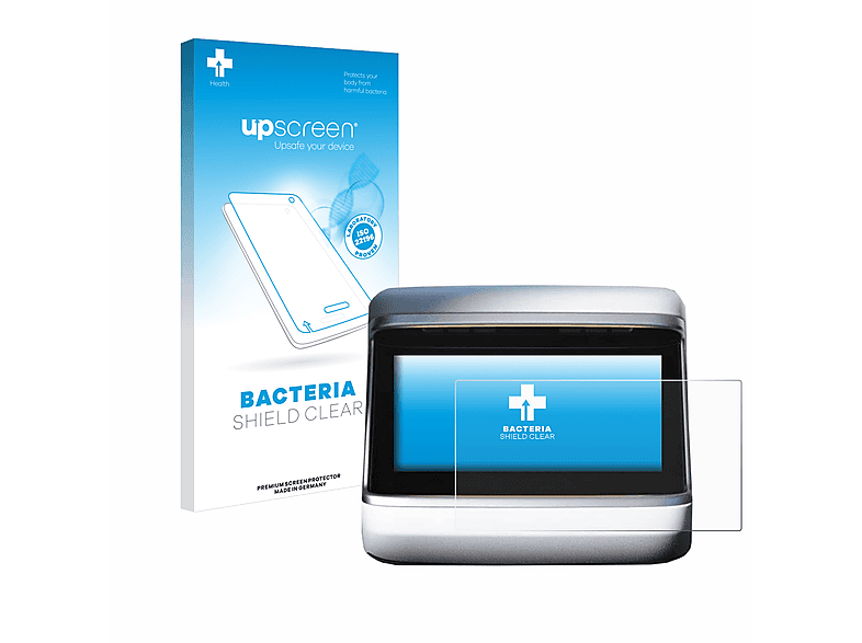 UPSCREEN antibakteriell klare Schutzfolie(für Tesla Display)) (Hinteres Model X 2023 Plaid