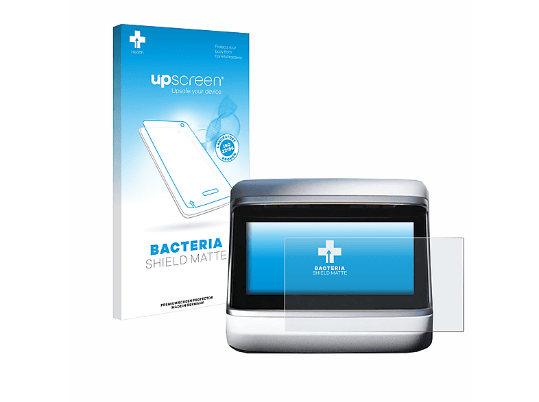 UPSCREEN antibakteriell entspiegelt (Hinteres Tesla Display)) Plaid Schutzfolie(für X Model 2023 matte