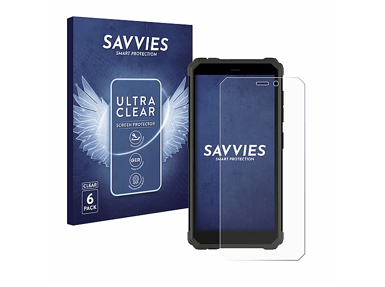 SAVVIES 6x klare Schutzfolie(für iiiF150 H2022) | Displayschutzfolien & Gläser