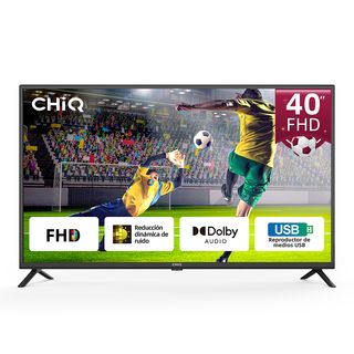 TV LED 40" - CHIQ L40G5W NO SMART TV,, Full-HD, DVB-T2 (H.265), Negro