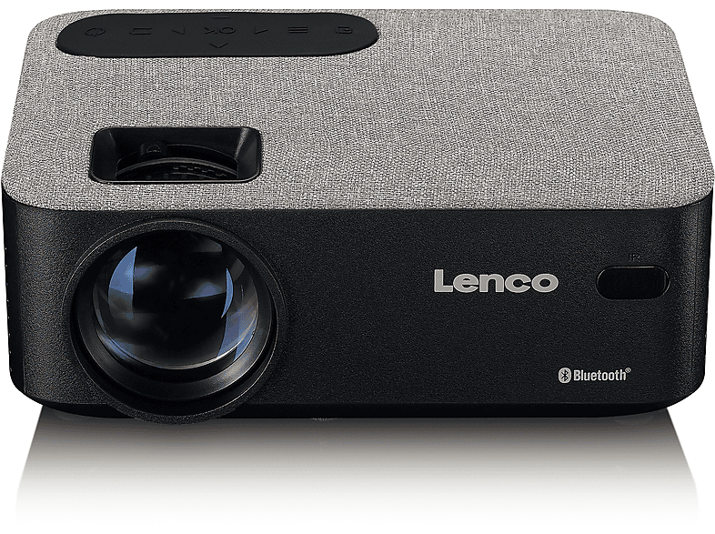 LENCO LPJ-700BKGY - LCD 4000 Projektor Bluetooth Lumen) Beamer(HD, mit