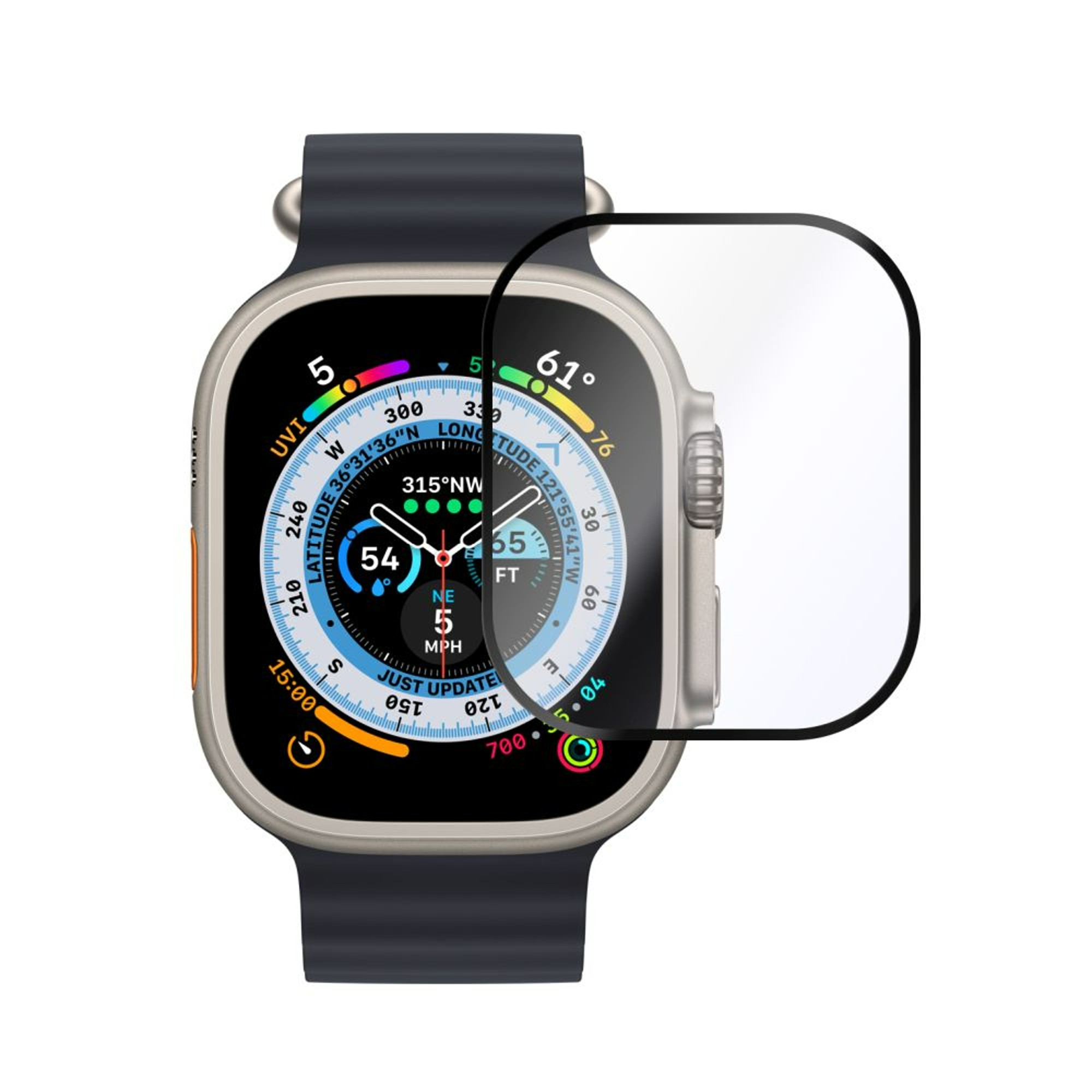 49mm Schutzglas (für 2 Apple) Watch FIXED 49mm/Ultra FIXGAW-1029 Ultra