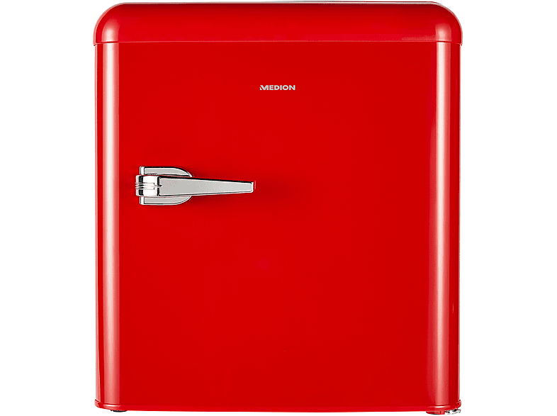 MEDION MD 37171 MD 37171 Kühlschrank (F, 54 cm hoch, rot)