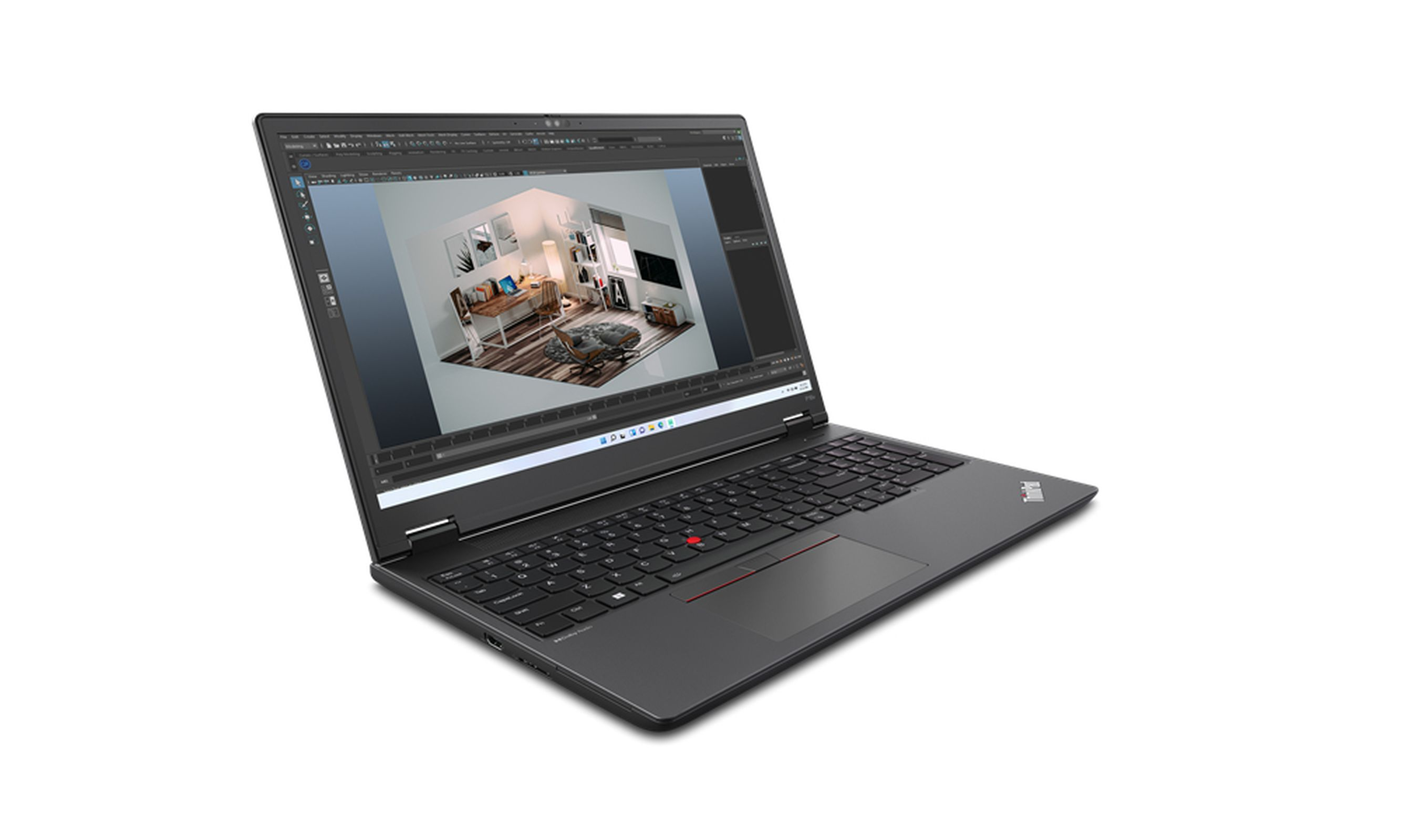 LENOVO TP P16V G1 GB schwarz GB 16 RAM, Notebook 512 AMD, Display, mit Zoll 16GB, 16 SSD, R7P-7840HS