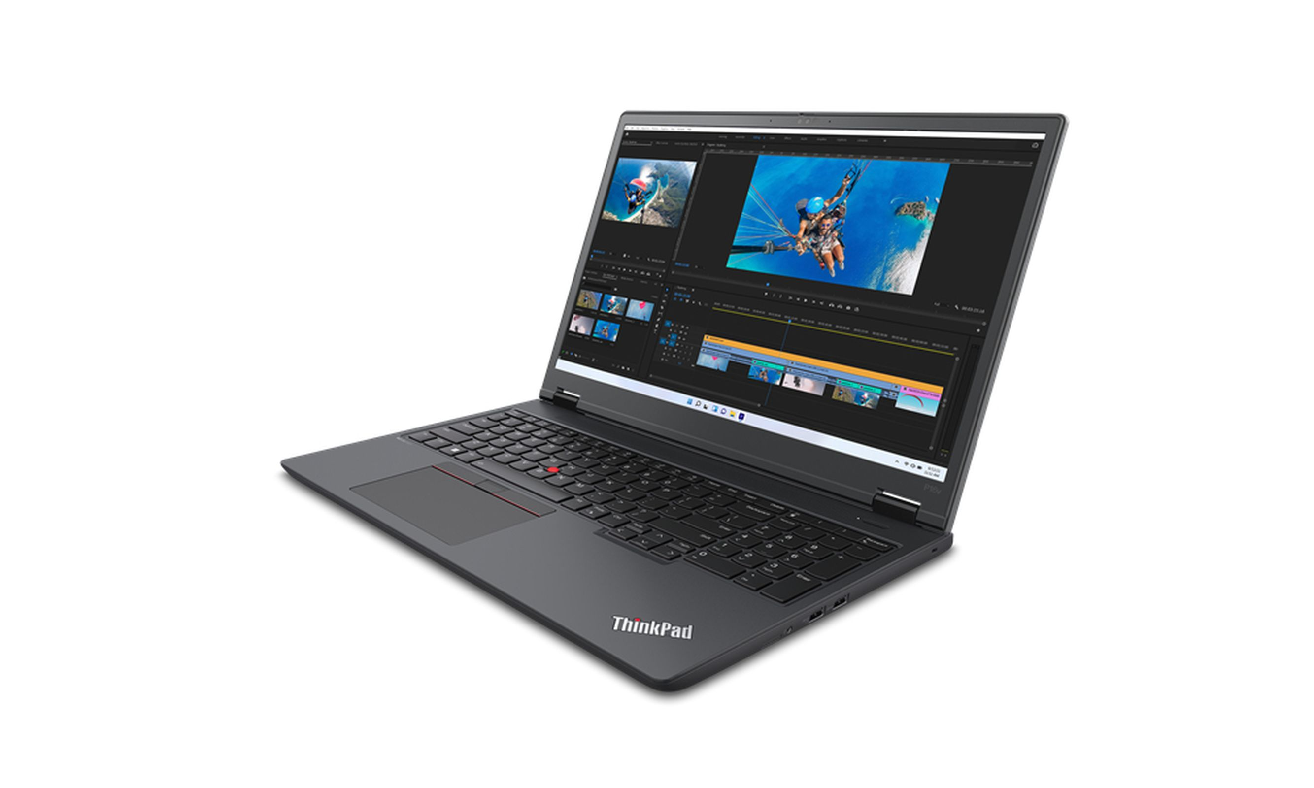 LENOVO TP P16V G1 R7P-7840HS GB mit 16 Display, Zoll Notebook schwarz AMD, 16GB, SSD, 512 GB 16 RAM