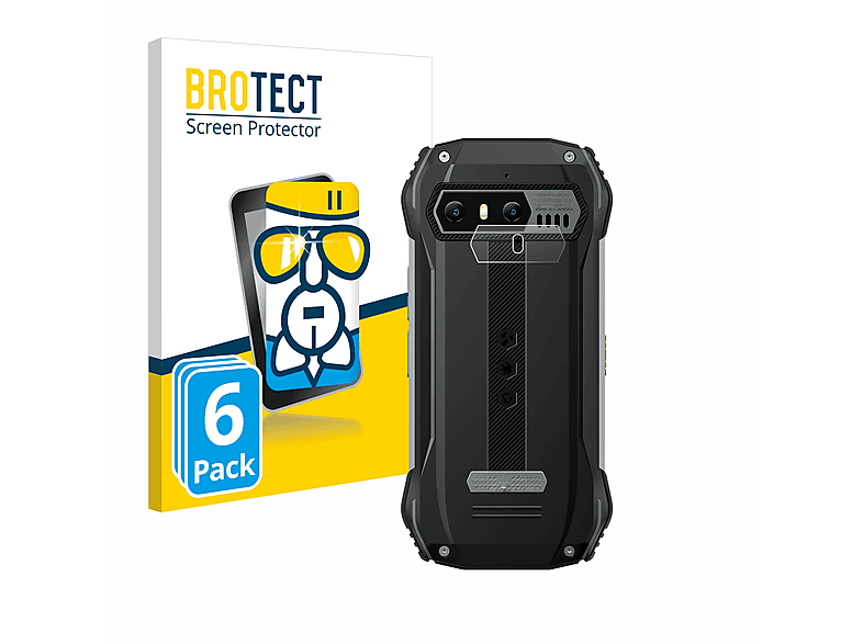 Schutzfolie(für N6000 (NUR 6x Airglass BROTECT Blackview klare Kamera))