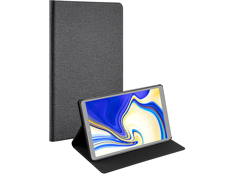 VIVANCO 60626 Galaxy Schwarz Tablet Hülle Synthetikleder, Sleeve für Samsung