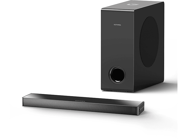 ULTIMEA Nova S40 Soundbar, SoundBar Lautsprecher, 160W TV mit Subwoofer Bluetooth Schwarz Heimkino