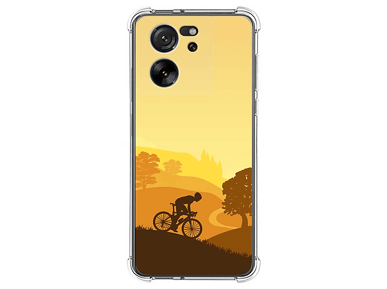 Sunrive Personalizzate Cover compatibile con Xiaomi 13T/13T Pro personalizzabile con Foto Testi Frase Logo Disegni e Grafiche Personalizzata, assorbimento degli urti morbido TPU trasparente