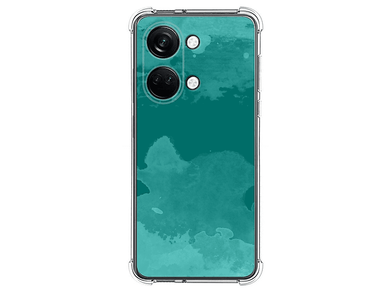 RankOne Custodia per OnePlus Nord CE 2 5G (6.43 Inches) Cover Morbida in Silicone TPU - Bianco antico