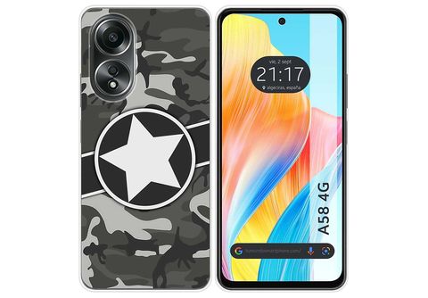 Funda de TPU para Oppo A58 4G