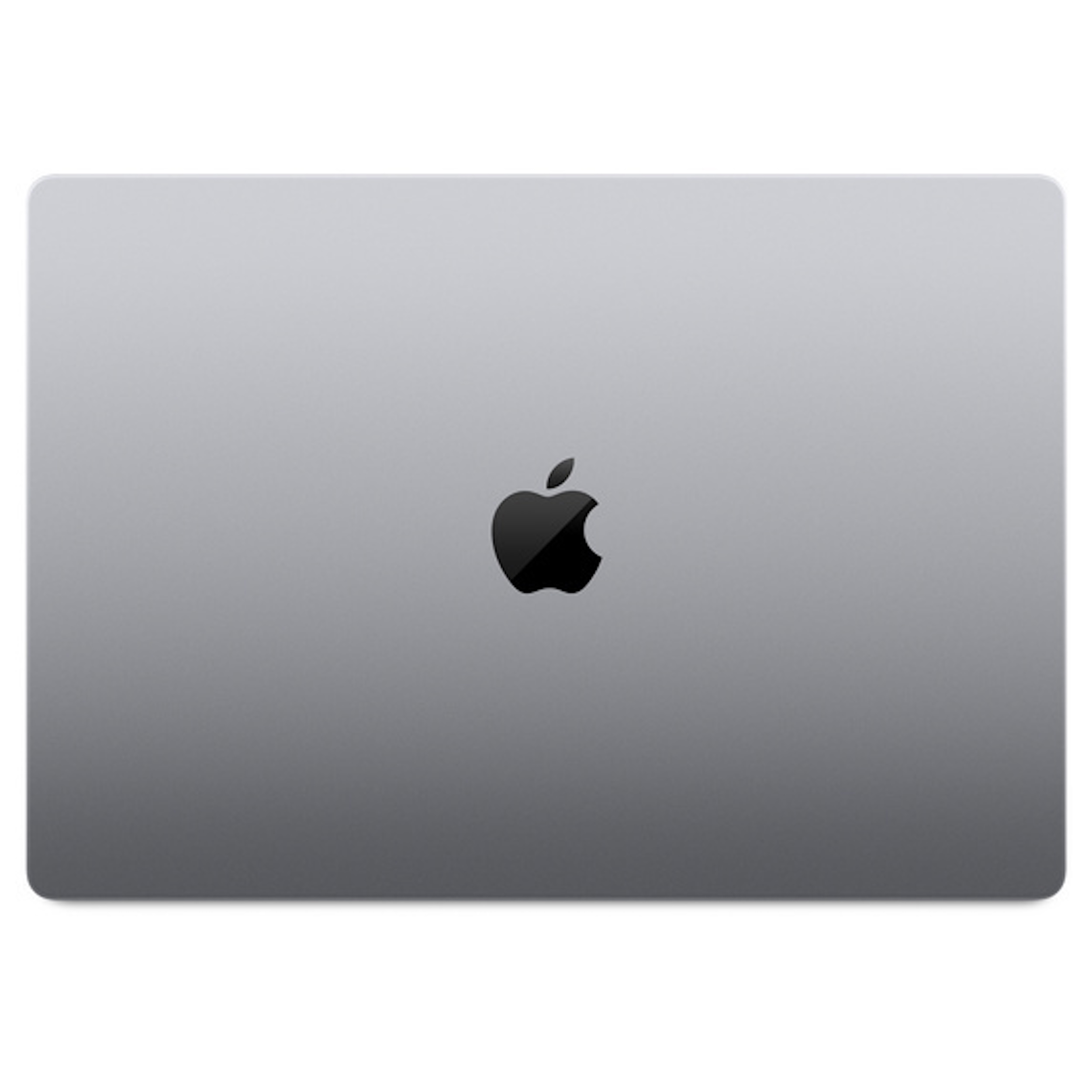 Ordenador portátil, color plata, con el logo de Apple visible en la tapa.
