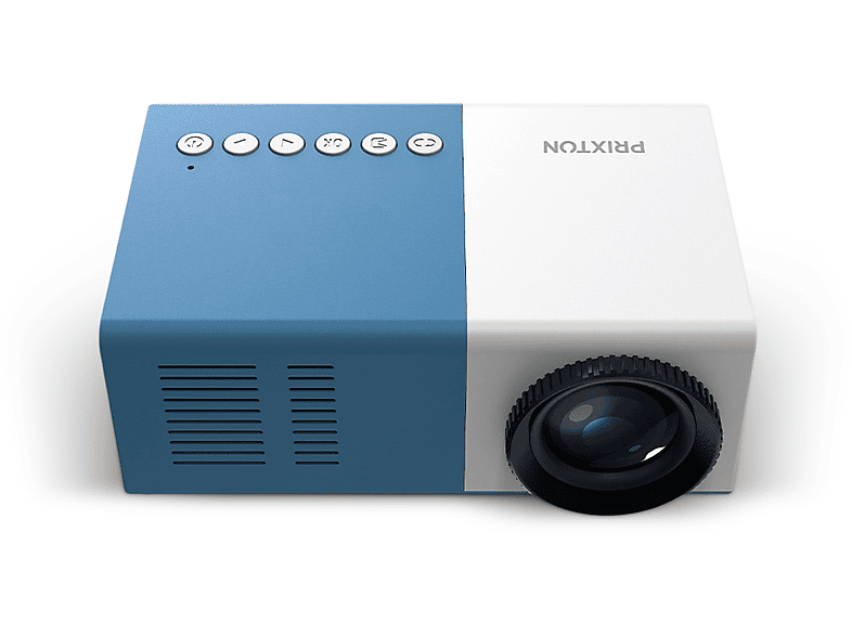 Proyector LED - Cinema Mini PRIXTON, 320 x 240, 20000 h / 20000 h, QVGA,  Azul