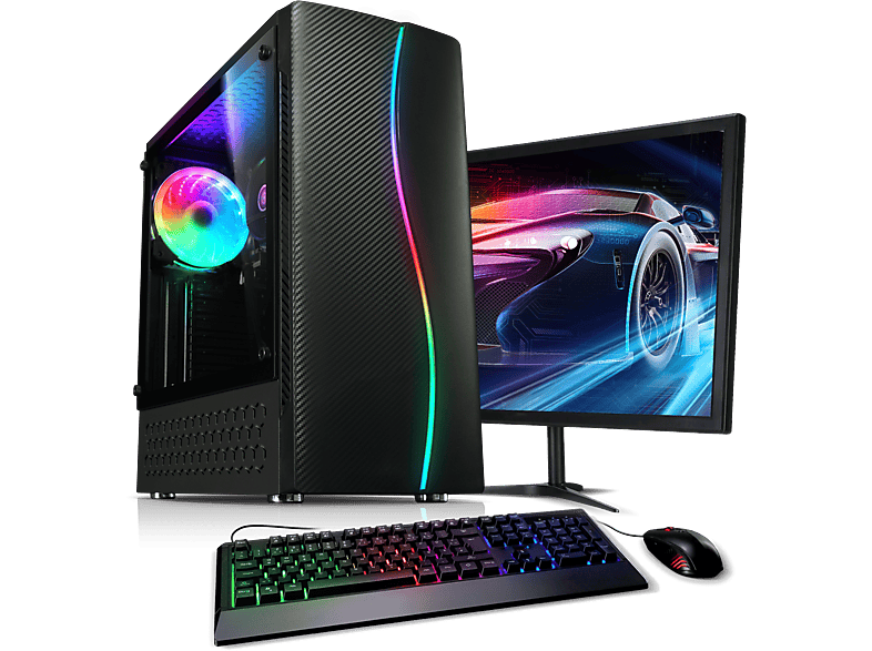 8 GB RAM, 32 Intel 4060, Core i5-12400F mit Core GeForce 12 Prozessor, Gaming 2 SSD, Komplettsysteme KIEBEL GB RTX TB i5-12400F, Lightning