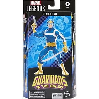 Figura  - Hasbro Marvel Legends Series - Star-Lord - Figura de Guardianes de la Galaxia MARVEL CLASSIC, 4 Años+, Multicolor