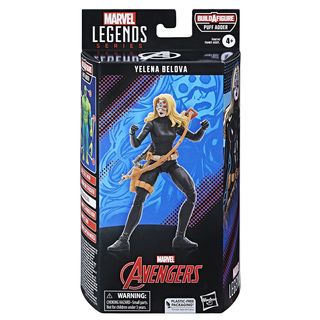 Figura  - Marvel Legends Series - Figura de Yelena Belova Black Widow MARVEL CLASSIC, 4 Años+, Multicolor