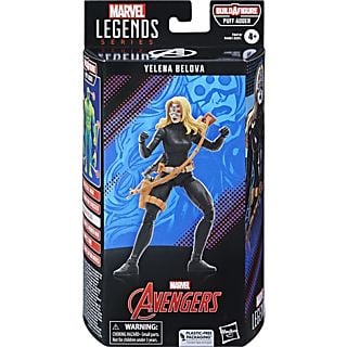 Figura  - Marvel Legends Series - Figura de Yelena Belova Black Widow MARVEL CLASSIC, 4 Años+, Multicolor
