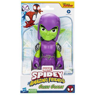 Figura  - Marvel Spidey y su superequipo, Figura gigante de Duende Verde SPIDEY AND HIS AMAZING FRIENDS, 3 Años+, Multicolor