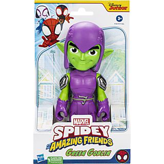 Figura  - Marvel Spidey y su superequipo, Figura gigante de Duende Verde SPIDEY AND HIS AMAZING FRIENDS, 3 Años+, Multicolor