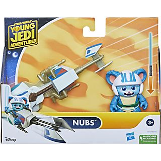 Figura  - Star Wars - Nubs - Figura y moto speeder STAR WARS, 3 Años+, Multicolor