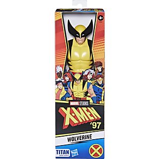 Figura  - Marvel Titan Hero Series, Figura de acción de Lobezno de X-Men MARVEL CLASSIC, 4 Años+, Multicolor