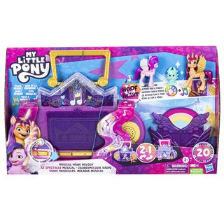 Figura  - My Little Pony - Escenario Musical Main Melody MY LITTLE PONY, 3 AÑOS+, Multicolor