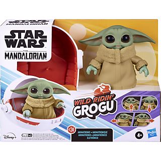 Figura  - Star Wars - Wild Ridin' Grogu STAR WARS, 4 Años+, Multicolor