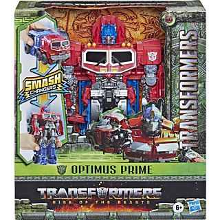 Figura  - Transformers: El despertar de las bestias - Smash Changer - Optimus Prime TRANSFORMERS, 6 Años+, Multicolor