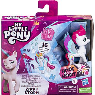 Figura  - My Little Pony - Mágico Marca de Belleza - Zipp Storm MY LITTLE PONY, 5 Años+, Multicolor